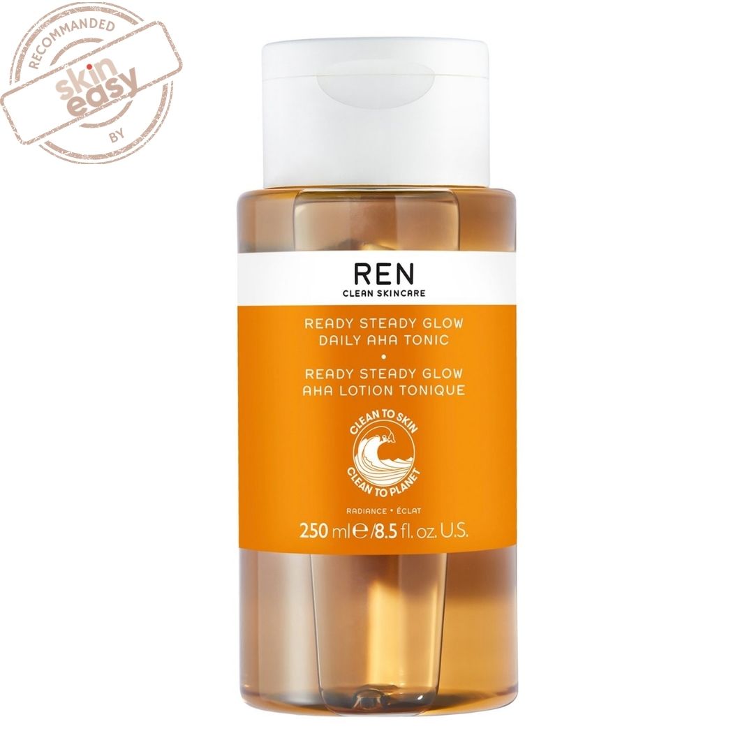 REN Ready Steady Glow Toner AHA blackheads